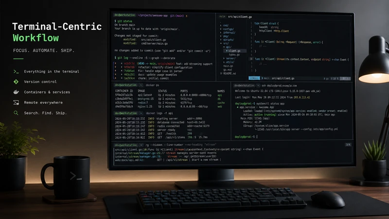 Terminal-Centric Workflow: What It Is, Why It Matters, and How To Use It